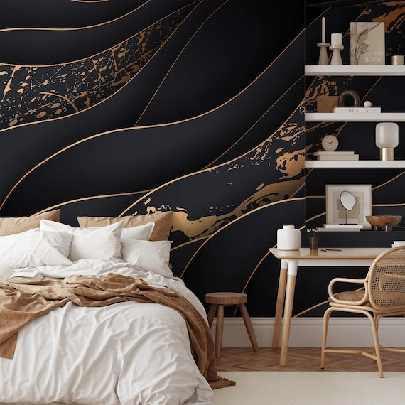 Historic home wallpaper installation Roswell GA plaster walls